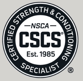 NSCA Certified Strength and Conditioning Specialist badge