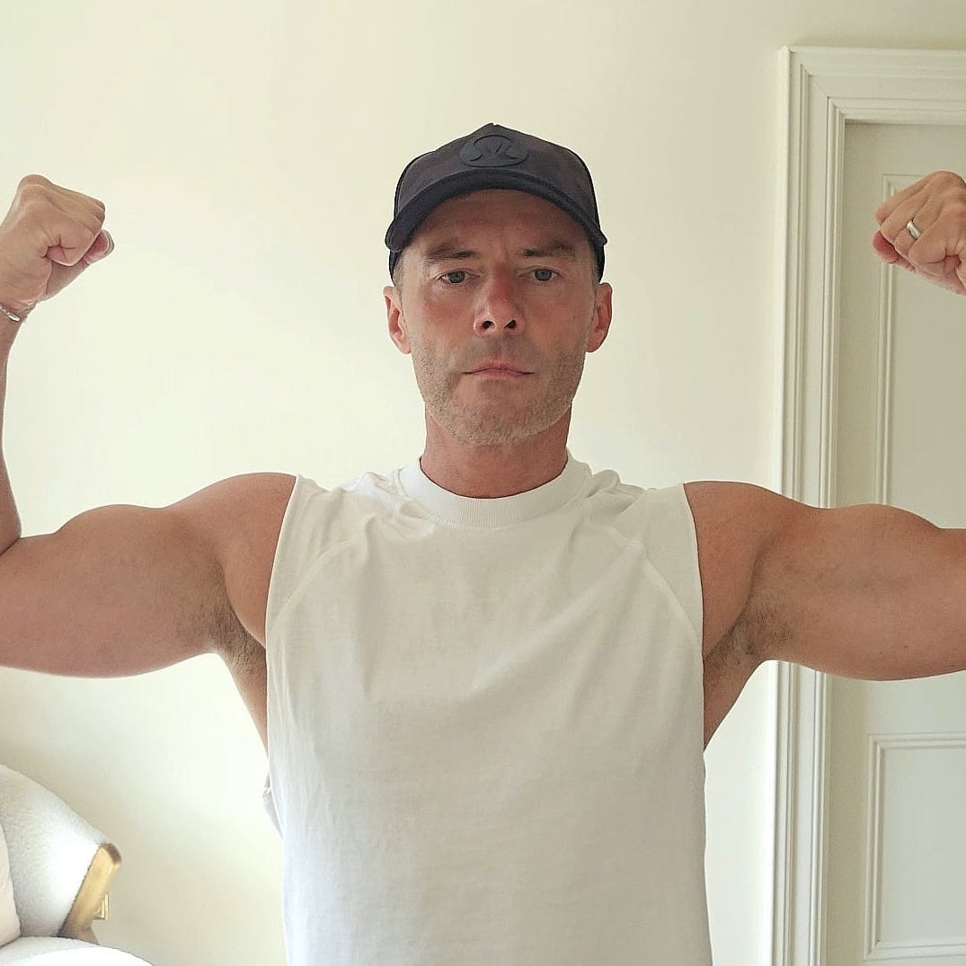 Connor after training